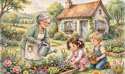 Grandma's Garden of Love
