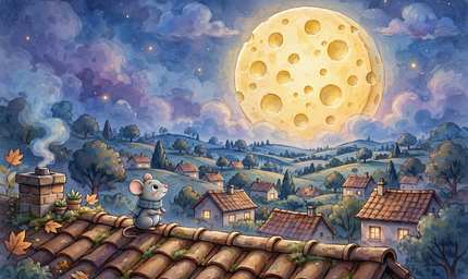 Milo the Mouse and the Cheese Moon
