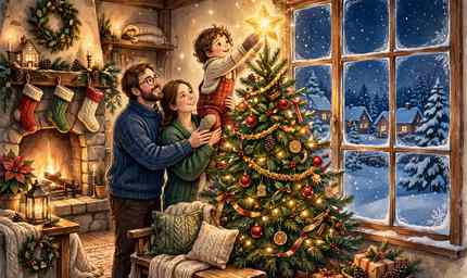 The Star on Top of the Tree