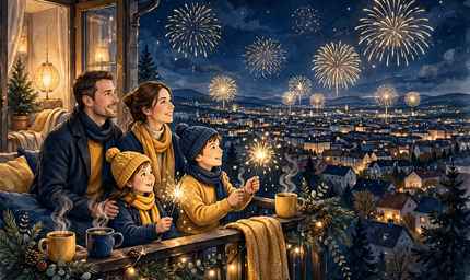 New Year 2027 Wishes for Family