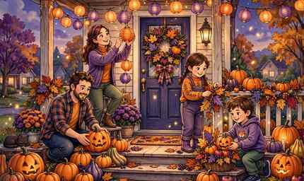 Halloween Greetings for Friends and Family