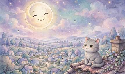 Mimi the Moonlight Cat