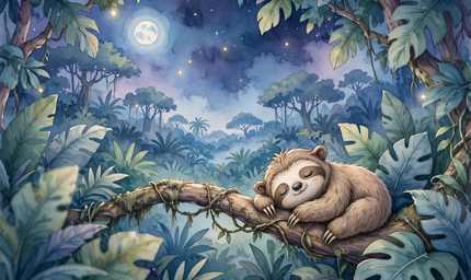 Sammy the Sleepy Sloth