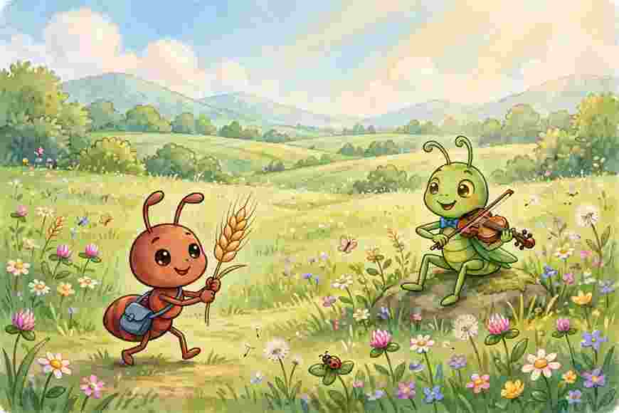 The Ant and the Grasshopper