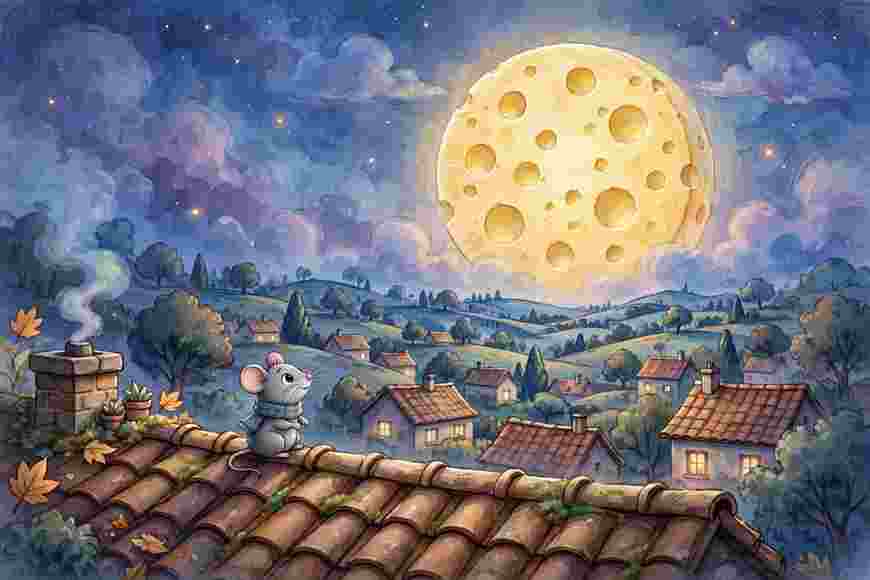Milo the Mouse and the Cheese Moon