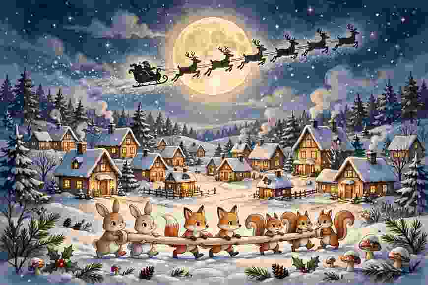 The Night Santa Lost His List
