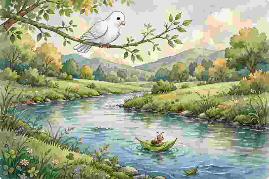 The Dove and the Ant