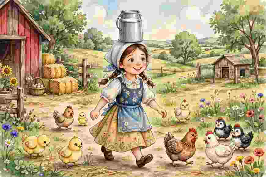 The Milkmaid and Her Pail