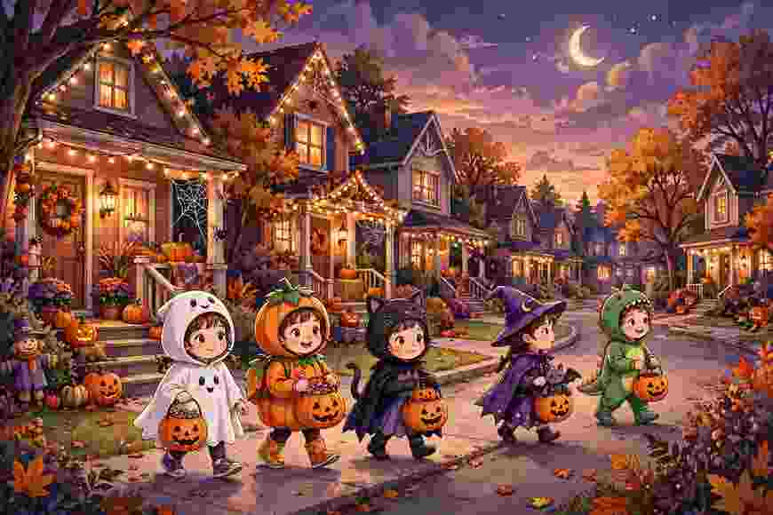 Halloween Wishes for Kids