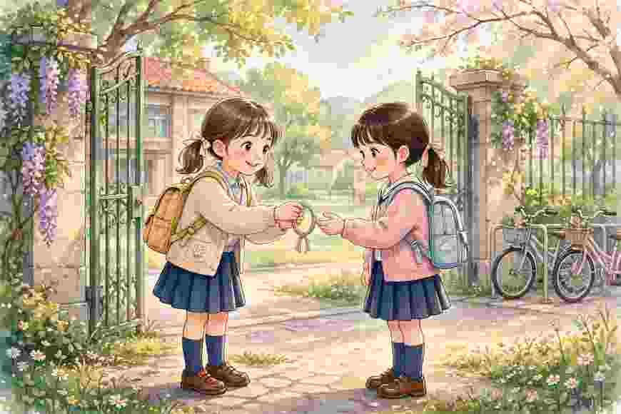 Mia and the New Girl at School