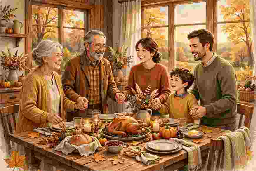 Thanksgiving Messages for Family