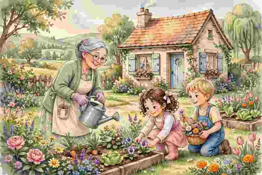 Grandma's Garden of Love