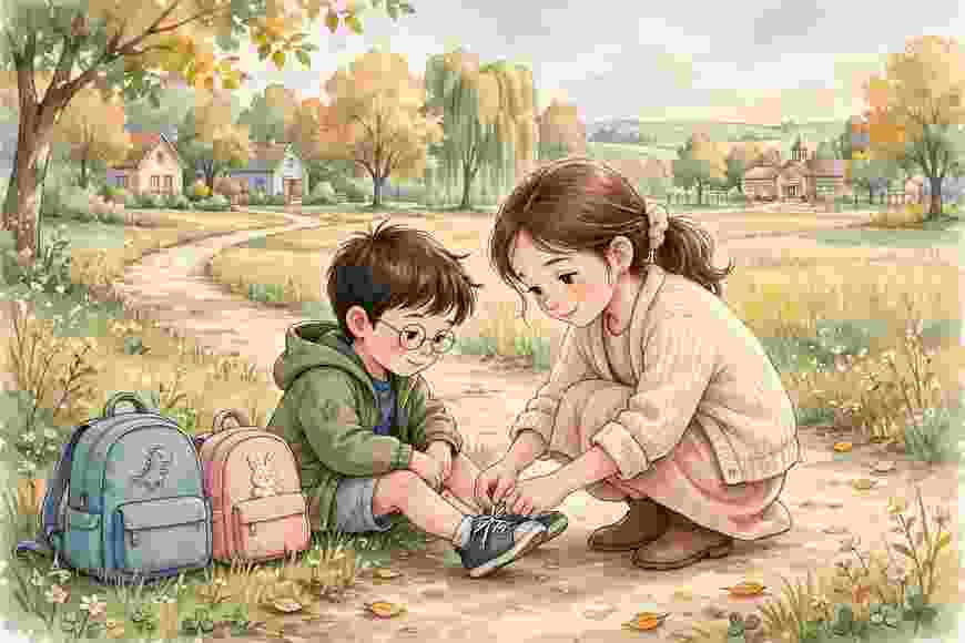 The Little Brother's Lost Shoe