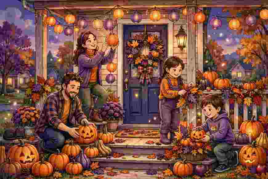 Halloween Greetings for Friends and Family